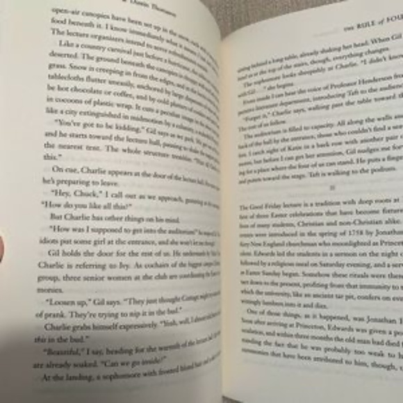 The Rule of Four by Dustin Thomason (Hardcover) Book Reading Library School - Picture 4 of 6